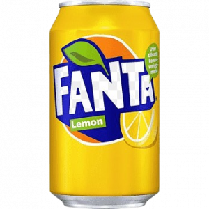 Fanta Lemon Cans