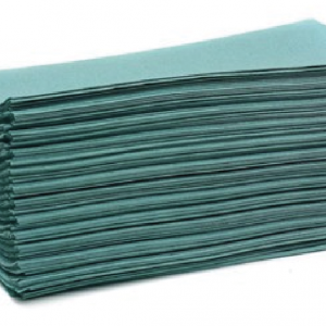 Green C-Fold Hand Towels 1 ply