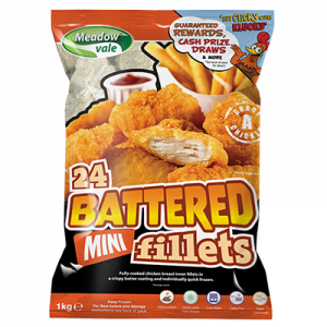 Meadovale Battered Hot And Spicy Chicken Strips